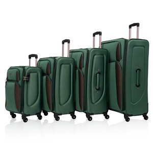 Dexmalle SoftshellLuggage Expandable 4 Piece Set - 1 of 4