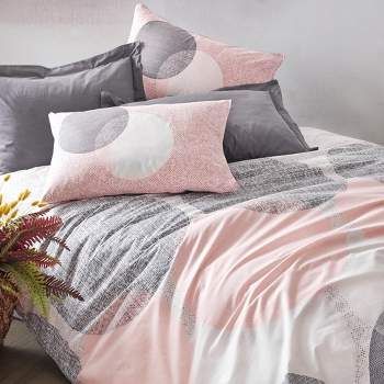 Sussexhome Modeline Collection High Quality Cotton Set, 1 Duvet Cover, 1 Fitted Sheet and 2 Pillowcases