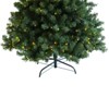 Maggift Artificial Plant Pre-lit Halloween Christmas Tree 6ft Artificial Hinged Xmas Tree with Foldable Stand, Green, 39.37"*39.37"*70.86" - 2 of 4