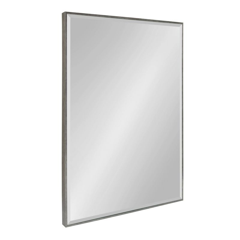 25&#34; x 37&#34; Rhodes Framed Wall Mirror Dark Silver - Kate and Laurel, 1 of 8