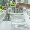 OU Salad Spinner Clear 5.8 qt - Large Vegetable Washer, Lettuce Dryer with Bowl, Lid & Storage Container, BPA Free, Easy Spin & Drain - 3 of 4