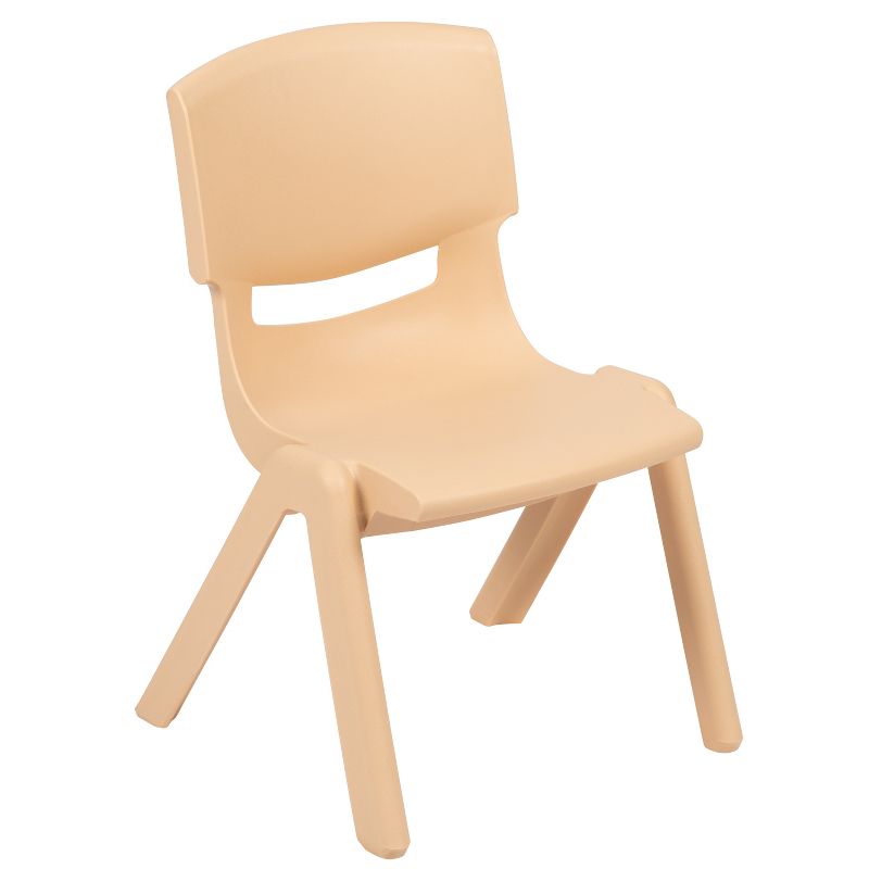 Flash Furniture 2 Pack Plastic Stackable School Chair with 10.5" Seat Height, 4 of 15