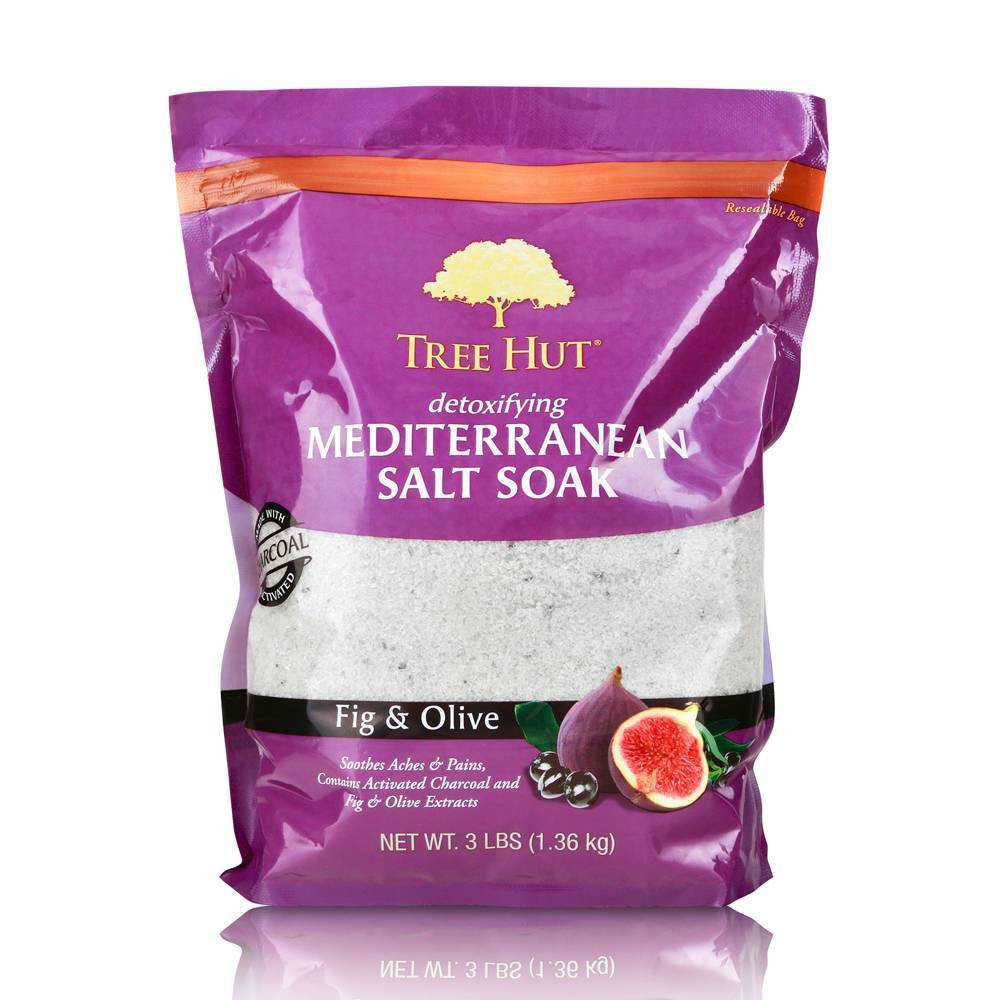 UPC 075371004452 product image for Tree Hut Detoxifying Mediterranean Epsom Salt Soak Fig & Olive - 3lbs | upcitemdb.com