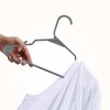 50pk Plastic Hangers Space Saving Non Slip Clothes Hangers - Lux Decor Collection - 2 of 4