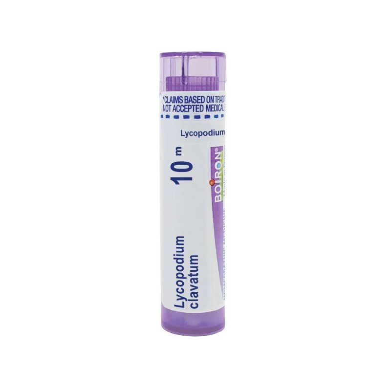 Boiron Lycopodium Clavatum 10M Homeopathic Single Medicine For Digestive  -  80 Pellet, 1 of 3