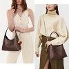 Cherry Shoulder Bag Purse Faux Leather Tote Handbag Trendy Chain Crossbody Bag - 2 of 4