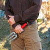 FELCO 431, Forged Garden Hand Fork, FSC Ash Wood Handle - 3 of 4