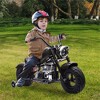 Jojoka 36V Electric Dirt Bike for Kids & Teens, 350W Motorcycle Ride On w/Suspension, Training Wheels, Music - 3 of 4