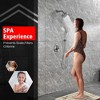 SUMERAIN  Shower System with  6 Settings Filtered Handheld Shower Head for Hard Water Brushed Nickel - 2 of 4