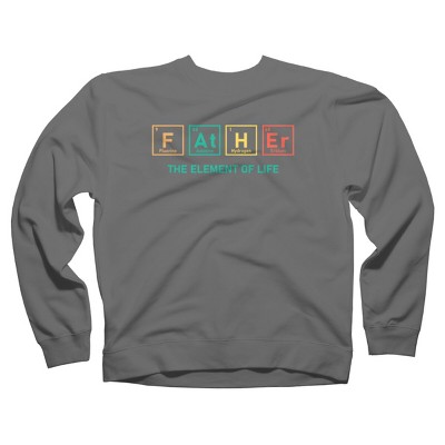 Adult Design By Humans Dad Handsome, Charming, See Also ATM By  Sweatshirt