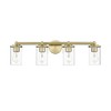 Thayer 4-Light Modern Vanity Fixture - Chic Design for Master or Guest Bath - 2 of 4