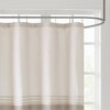 72"x72" Casey Printed and Embroidered Shower Curtain - 510 Designs - image 2 of 4