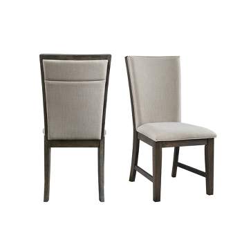Jasper Upholstered Side Chair Set Toasted Walnut - Picket House Furnishings