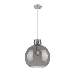 Newton Sphere - 1 Light Pendant In Industrial Style-15.38 Inches Tall and 14 Inches Wide - 1 of 1