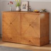 Mjkone Murphy Bed Queen,Cube Cabinet Chest Bed with Charging Station&Storage Space - 4 of 4