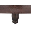 Large Round Tufted Storage Ottoman with Lift Off Lid - WOVENBYRD - 3 of 4
