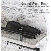 LunaLulinlk Key Holder for Wall Decorative with Shelf and Hooks, Wood Round Wall Mount with Holder, Entryway Key Rack Hanger, White - 4 of 4
