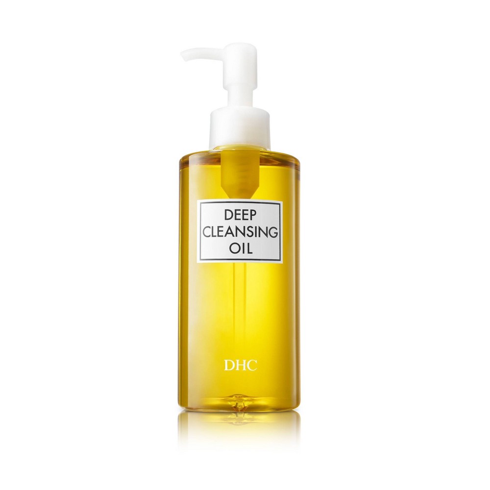 DHC Deep Cleansing Oil Facial Make Up Remover - 6.7 fl oz: For Normal, Oily, Combination, Sensitive, Mature Skin, No Fragrance Added