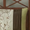Gulches Queen 7 Piece Elegant transitional style Embroidered Comforter Set£¬Green - 2 of 4