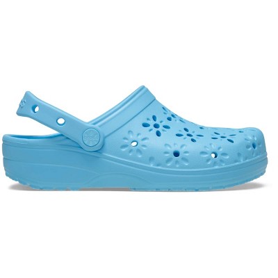 Crocs Adult Classic Floral Cut-Out Clogs