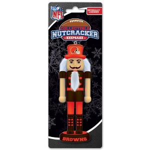 MasterPieces Game Day - NFL Cleveland Browns - Team Keepsake Nutcracker - 1 of 4