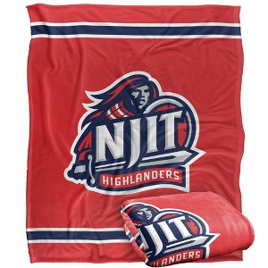 New Jersey Institute Of Technology Primary Logo Silky Touch Blanket White 50x60 - 1 of 4