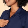 Lands' End Women's UPF Long Sleeve Swim Rash Guard - 3 of 4