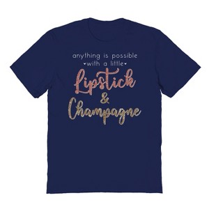 Rerun Island Men's Anyting Is Possible Short Sleeve Graphic Cotton T-Shirt - 1 of 1
