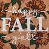 VCNY 1'6"x2'6" 'Happy Fall Y'all' Sunflower Loomed Outdoor Coir Doormat: Weather-Resistant, Stain-Resistant, Multicolor - 3 of 4