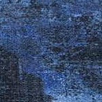 overdyed blue