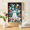 Halloween Craft Floral Ghost Paint-by-Number Kit - Mondo Llama™ - 2 of 4