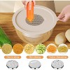 BRINJOY Mixing Bowls with Lids Set, 6 Piece Stainless Steel Nesting Storage Bowls for Kitchen, with Grater Attachments & Non-Slip Bottoms - 4 of 4