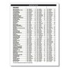 Four-Person Group Practice Daily Appointment Book, 11 x 8.5, Black Cover, 12-Month (Jan to Dec): 2025 - 4 of 4