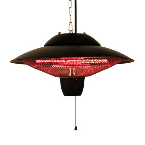 Infrared Electric Hanging Outdoor Heater - Black - Energ+ : Target