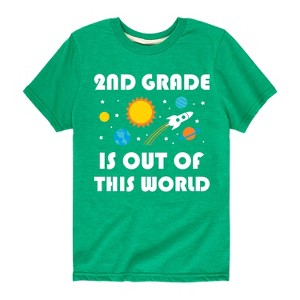 Boys' - Instant Message - Out Of This World 2nd Grade Short Sleeve Graphic T-Shirt - 1 of 4