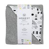 Honest Baby Organic Cotton Reversible Mini-Quilted Receiving Blanket - 4 of 4