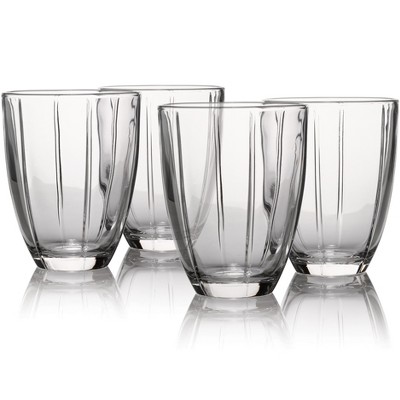 Joyjolt Hue Colored Highball Drinking Glasses - 13 Oz - Set Of 6 : Target