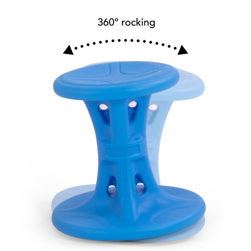 14&#34; Wiggle Kids&#39; Chair Blue - Simplay3, 5 of 10