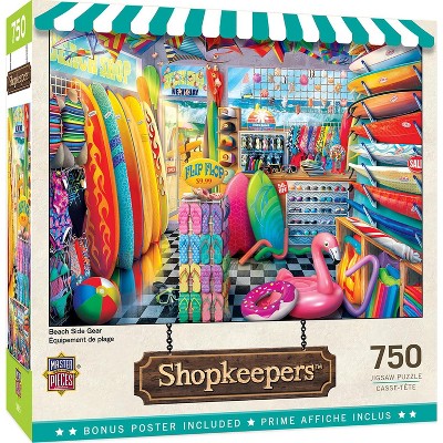 MasterPieces Inc Beach Side Gear  750 Piece Jigsaw Puzzle