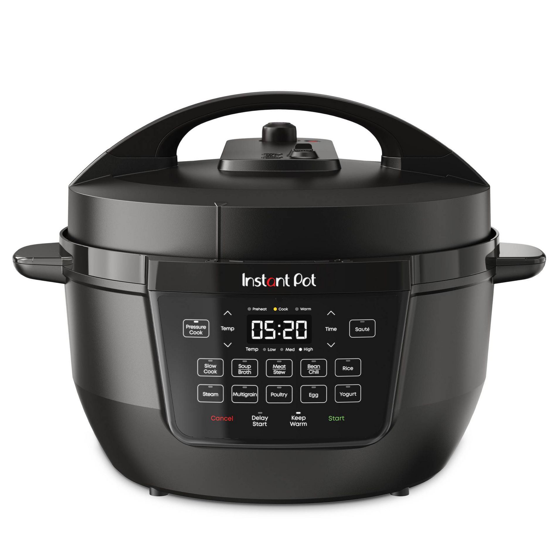 Instant Pot RIO WIDE 7.5qt 7-in-1 Electric Pressure Cooker & Multi-Cooker: 1200W, Dishwasher-Safe Parts