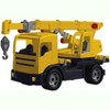 LENA Construction Toys Powerful Giants Toy Crane Truck with 360° rotating and 3 ft extendable boom in Yellow and Black Toys for Boys or Girls Age 3+ - 2 of 2