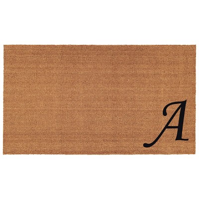 Calloway Mills 153622436A Urban Chic Monogram Doormat 24 In. x 36 In.