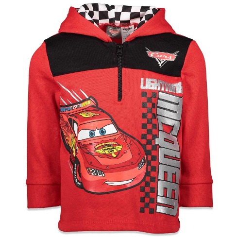 Disney Pixar Cars Lightning Mcqueen Big Boys Fleece Hoodie & Pants