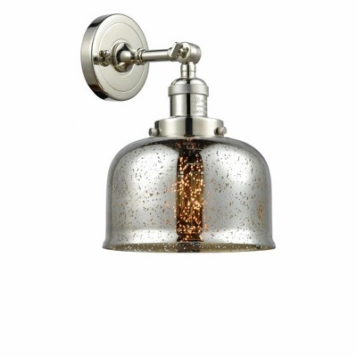 Bell - 1 Light Wall Sconce In Industrial Style-12 Inches Tall and 8 Inches Wide