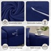 Buenhomino Stylish Loveseat with Hidden Storage – Velvet Upholstery, Soft Cushions, Ideal for Living Room, Bedroom, or Apartment - 4 of 4