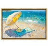 Art Remedy Morning Beach View Colorful Coastal Wall Art Framed - 4 of 4