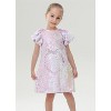 2Bunnies Girls' Reversible Sequin Puff Sleeve Dress - 3 of 4