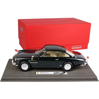 Ferrari 330 GT 2+2 Series Pace Car Black 24H of Le Mans (1966) & DISPLAY CASE Limited Edition to 199 pcs 1/18 Model Car by BBR