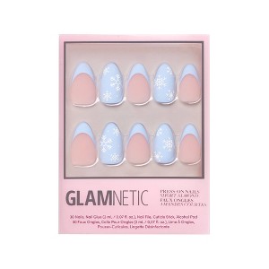 Glamnetic Snow Bunny Press-On Nails - 30 ct - Ulta Beauty - 1 of 4