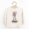 Howdyween Skeleton - Kids Toddler Long Sleeve Tee and Kids Youth Long Sleeve Tee - 2 of 3